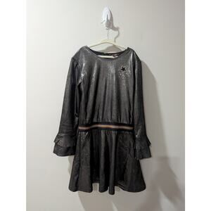 Imoga Girls Metallic Star Marilla Dress